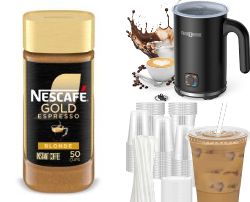 Coffee Essentials✨☕️ cover photo collage