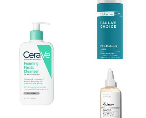 Say goodbye to oily skin: products that actualy helped me cover photo collage