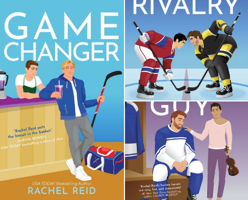 My Favorite Winter Sports Romances (Including Hockey) Just In Time For The Winter Olympics cover photo collage