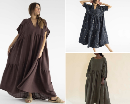 Plus size decent dresses for 40+ cover photo collage