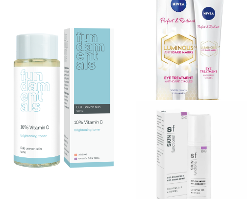 Glass Skin  Skincare cover photo collage