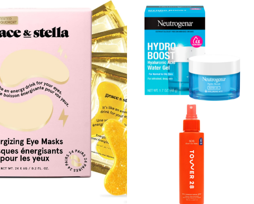 fully stocked on cosmetics🧴 cover photo collage