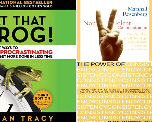 Audible Books cover photo collage