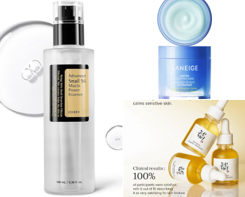 ✨ Glass Skin & K-Beauty cover photo collage