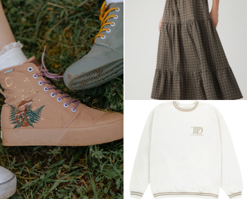 Cabincore Aesthetic Clothing by Moody Cabin Girl cover photo collage