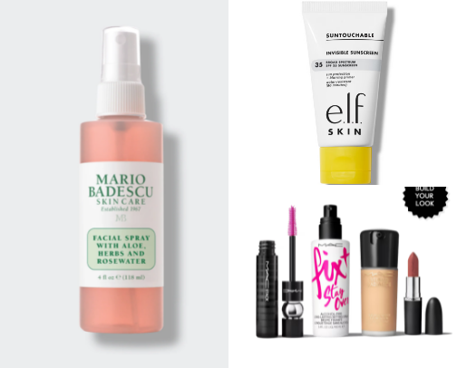 My favorite beauty recs cover photo collage