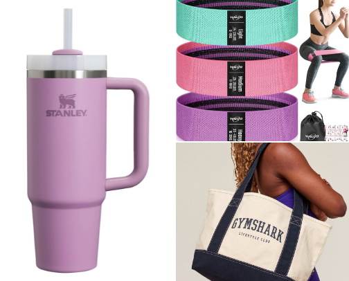 Everything I Use For The Gym 🏋🏽‍♀️ cover photo collage