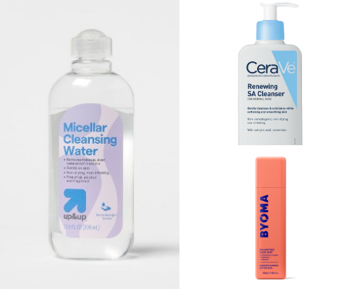 my skincare! cover photo collage