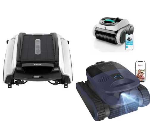 Best Robotic Pool Cleaners on Amazon 2026 | Easy Pool Cleaning Favorites cover photo collage