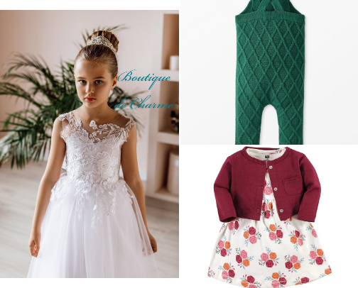 Adorable Baby Girl Outfits & Essentials 2025. cover photo collage