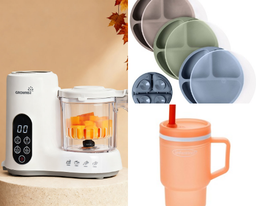 Baby Food Tools I use! cover photo collage