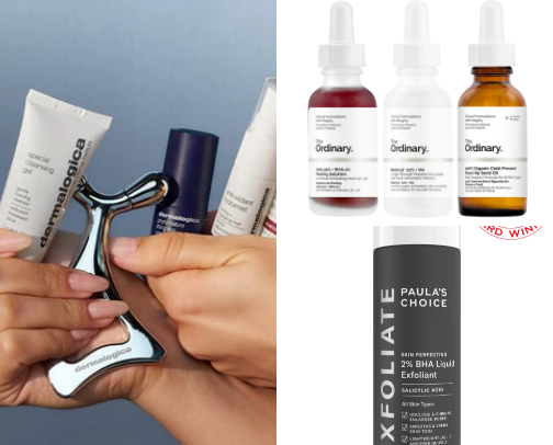 High quality skincare brends I recommend cover photo collage