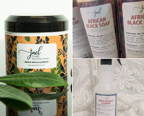 The Jael Beauty Edit cover photo collage