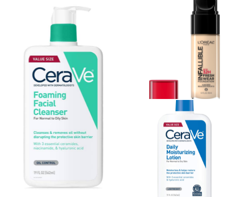 Skincare recs and Makeup must-haves!! cover photo collage