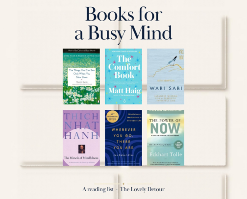 Books for a Busy Mind cover photo collage