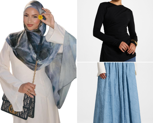 Hijabi Closet cover photo collage