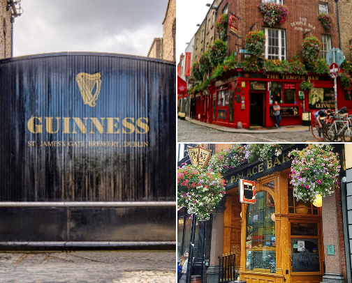 Dublin, Ireland cover photo collage
