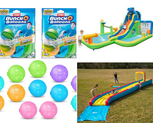 Water Activities cover photo collage