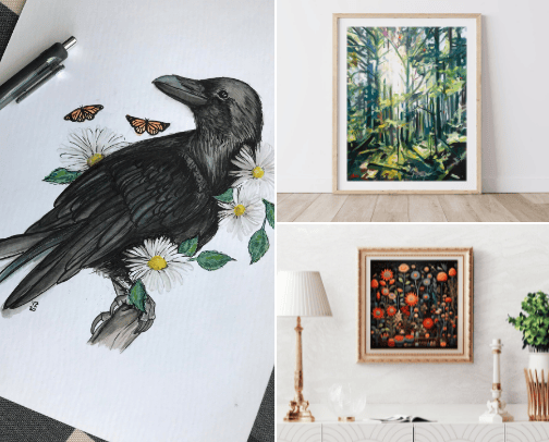 Art That I Like: Support the Artist cover photo collage