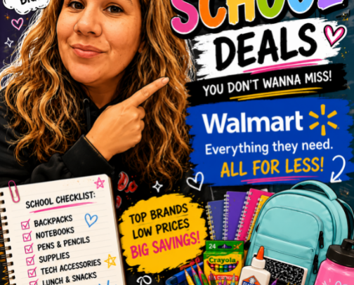 📕 Back to school deals 🖍️ cover photo collage