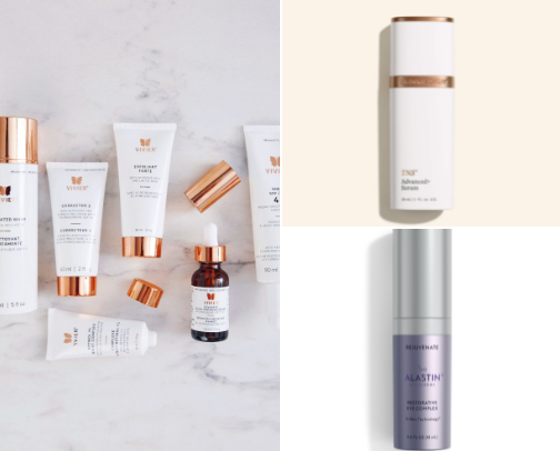 Medical Grade Skin Care I use cover photo collage