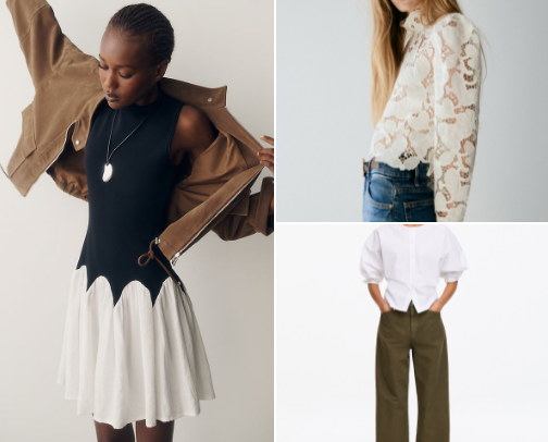 Fashion cover photo collage