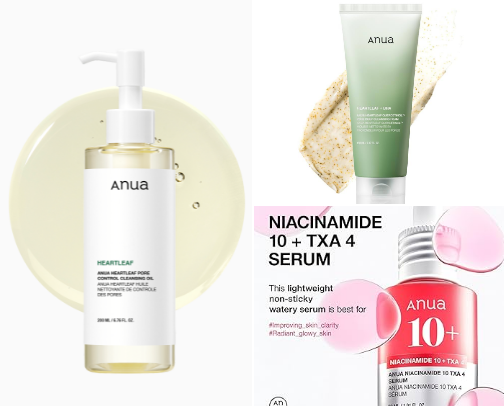 Fav Skincare Products cover photo collage