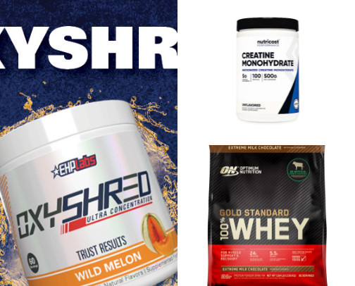 Fit Finds (Gym Must Haves) 🏋🏻‍♀️✨ cover photo collage