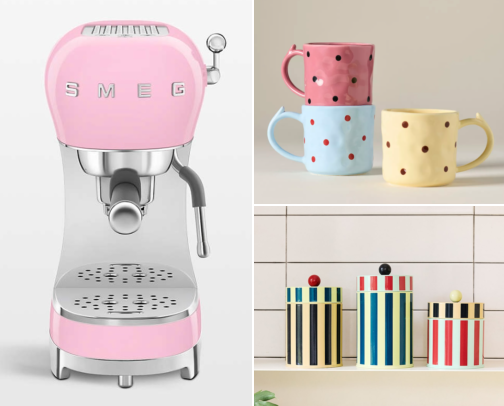 How to Create a Colorful Coffee Corner at Home cover photo collage