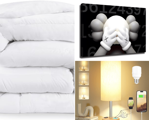 Cool s**t on Amazon cover photo collage
