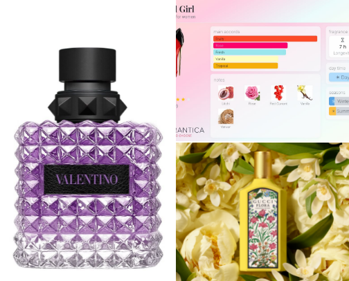 perfume favs 🧴 cover photo collage