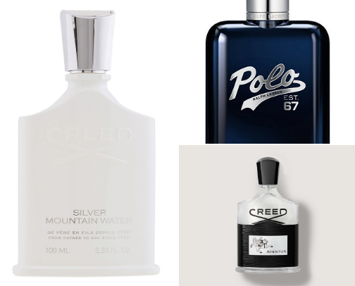 My favorites unisex fragrances cover photo collage