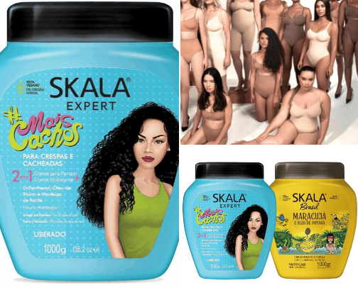 Hair product cover photo collage