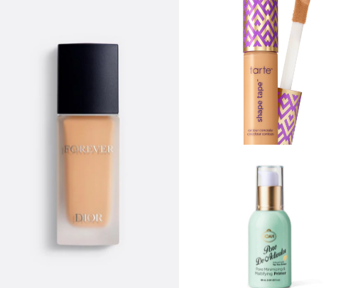 Skincare for 50ish cover photo collage