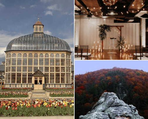 Baltimore Elopement Venues cover photo collage