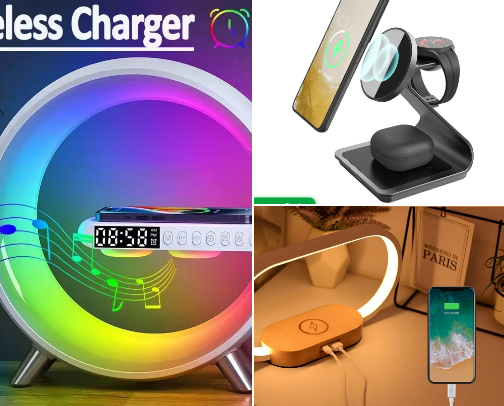 Wireless Charger cover photo collage