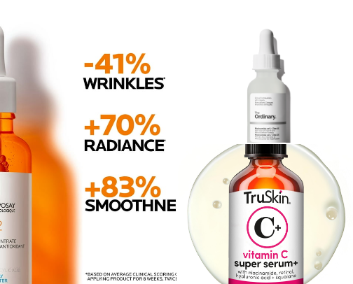 Skincare That Makes Your Skin Glow. cover photo collage