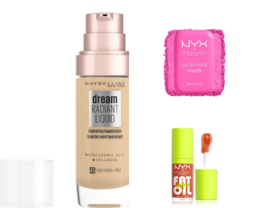 Clean girl makeup routine | for my girlies on a budget 🎀 cover photo collage