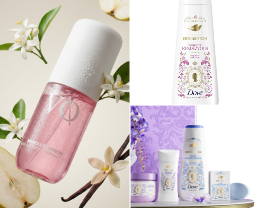 Scents, hand & body wash cover photo collage