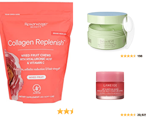 Skincare cover photo collage