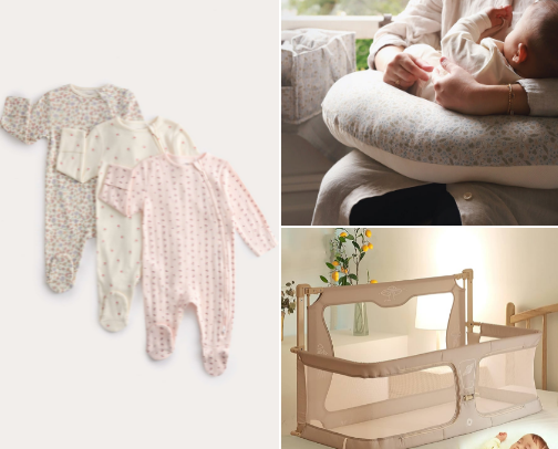 My Favorite Baby Must-Haves from new born to toddler stage cover photo collage