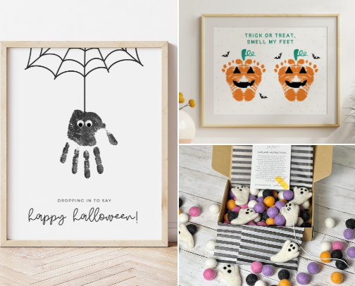 Cute and fun Halloween crafts cover photo collage