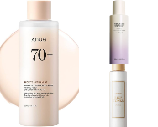 Favorite Milky Toner cover photo collage