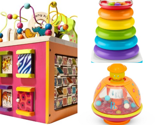toys that actually keep my baby busy cover photo collage
