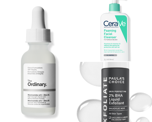 Glass Skin Essentials for Oily Skin cover photo collage