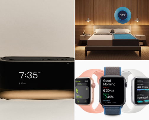 Tech & Sleep cover photo collage