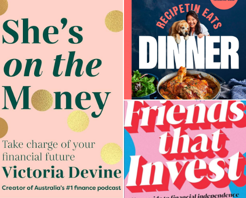 Book recommendations for girlies who want to level up in life cover photo collage