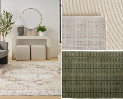 Washable Rugs with Designer Style cover photo collage