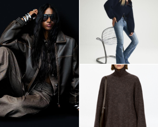 Winter fashion 👠🌨️☃️🧦🧣 cover photo collage