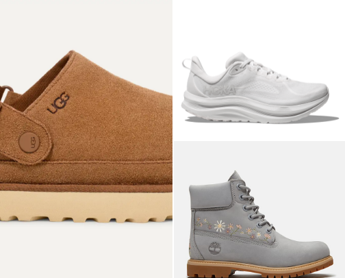 Women’s shoes cover photo collage